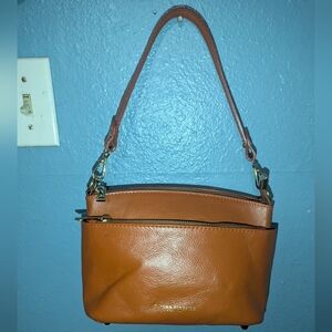 Divina FirenzeBrown Leather Handbag
